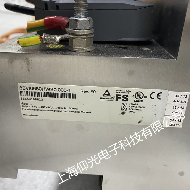 貝加萊伺服驅動器維修8BVI0660HWS0.000-1維修維護出售