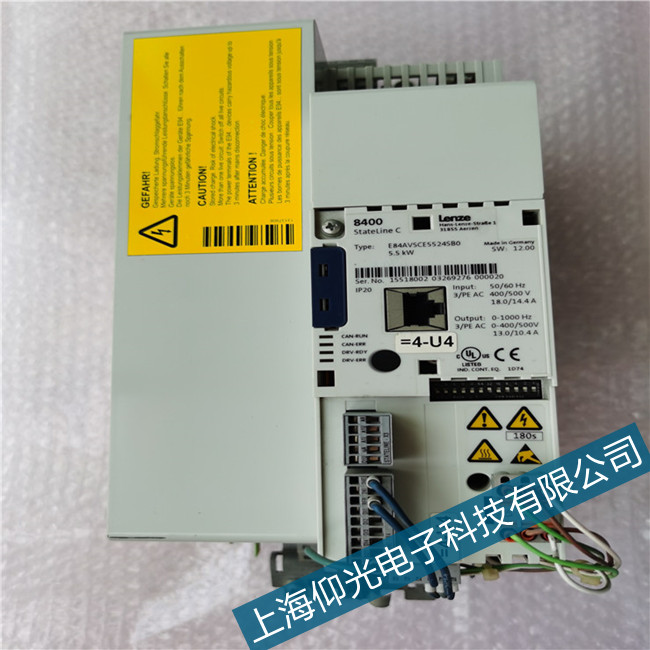 倫茨8400變頻器上電沒反應(yīng)維修收費低