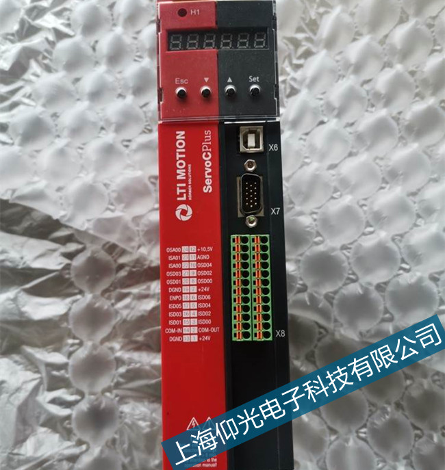 路斯特cde系列伺服驅(qū)動(dòng)器維修實(shí)例