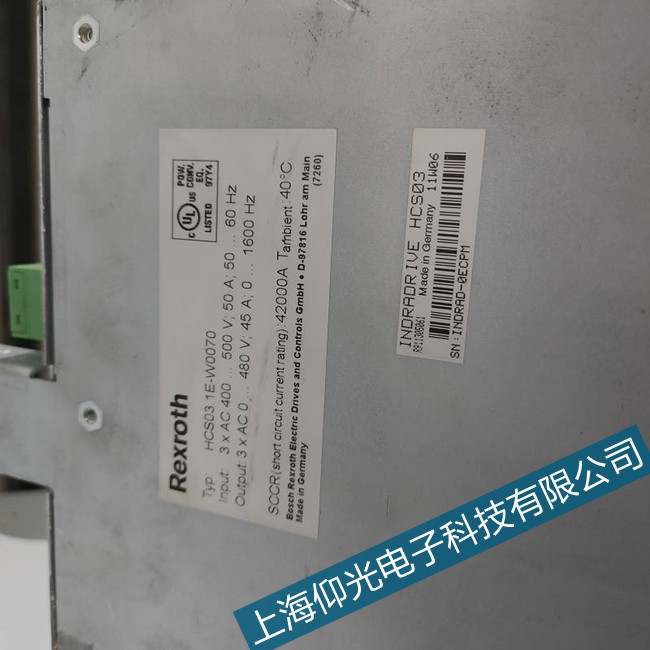 深圳博士力士樂伺服hds驅(qū)動器C0723故障代碼維修