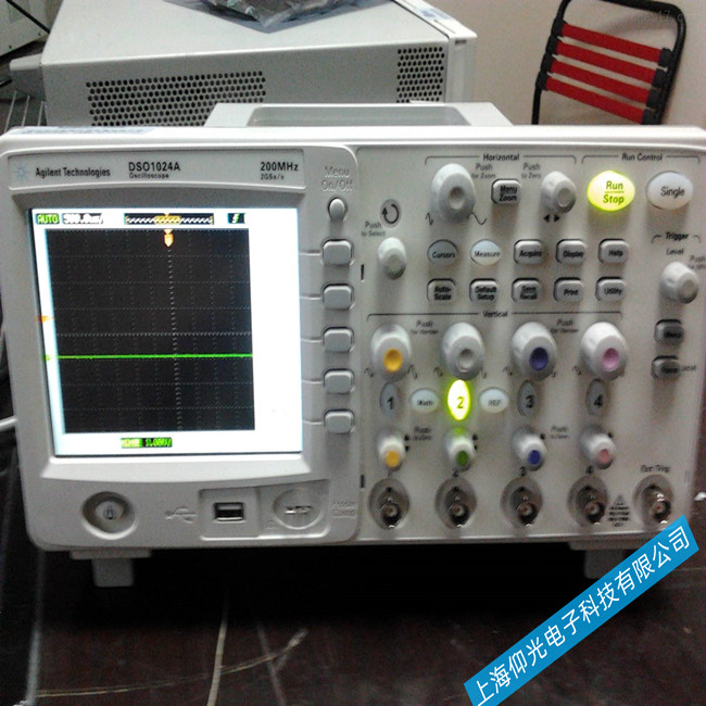 南京安捷倫示波器DSO-1024A進入不了測試界面維修技巧