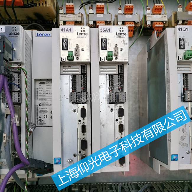 啤酒廠Lenze倫茨伺服驅動器維修-9300系列報警代碼顯示CE3故障維修