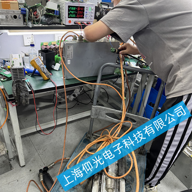 力士樂DKC系列伺服驅(qū)動器開機報警F219故障維修方法